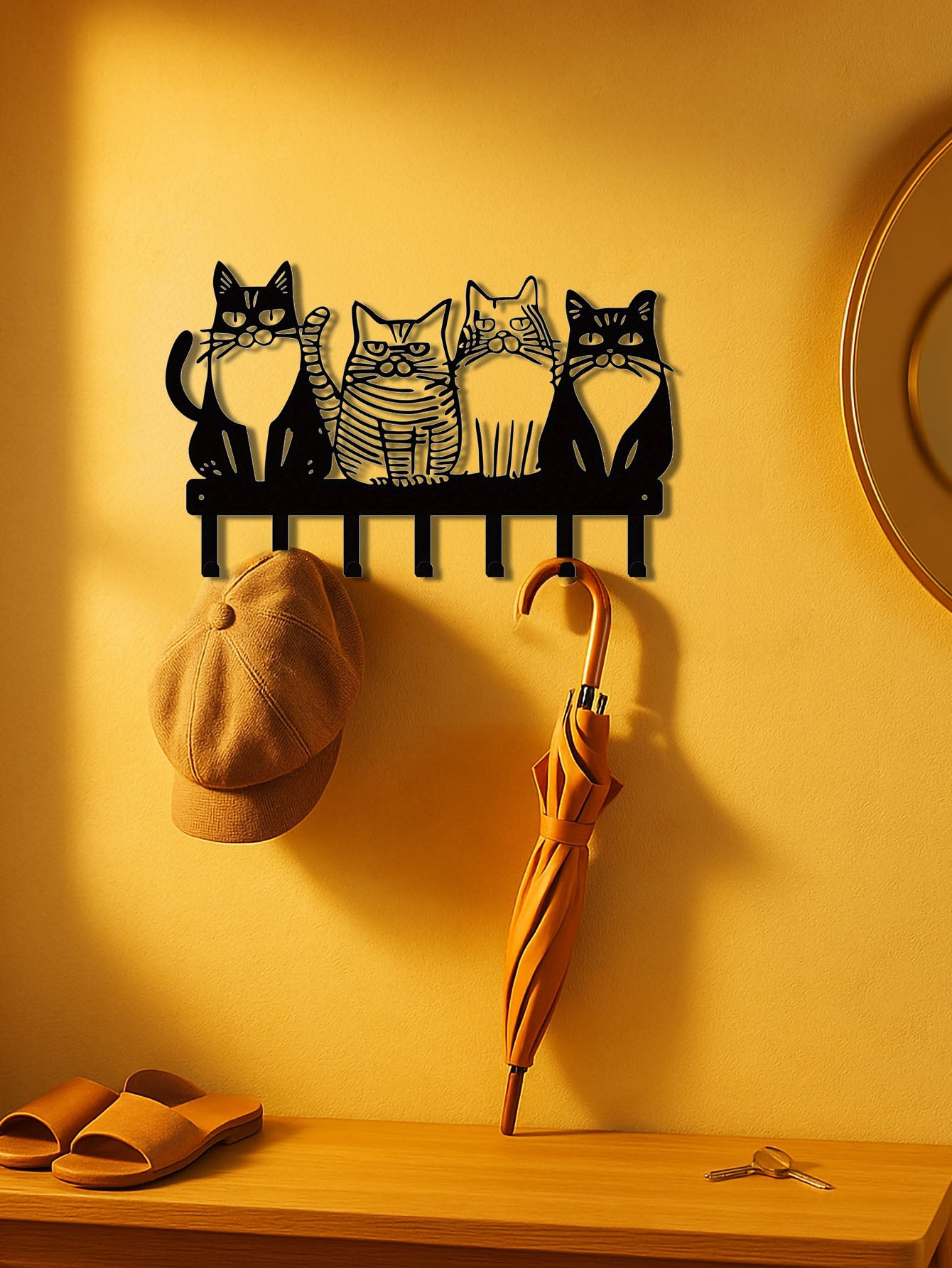 Cute Cat Wall Hook