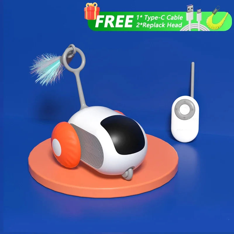 Smart Interactive Cat Toy Car