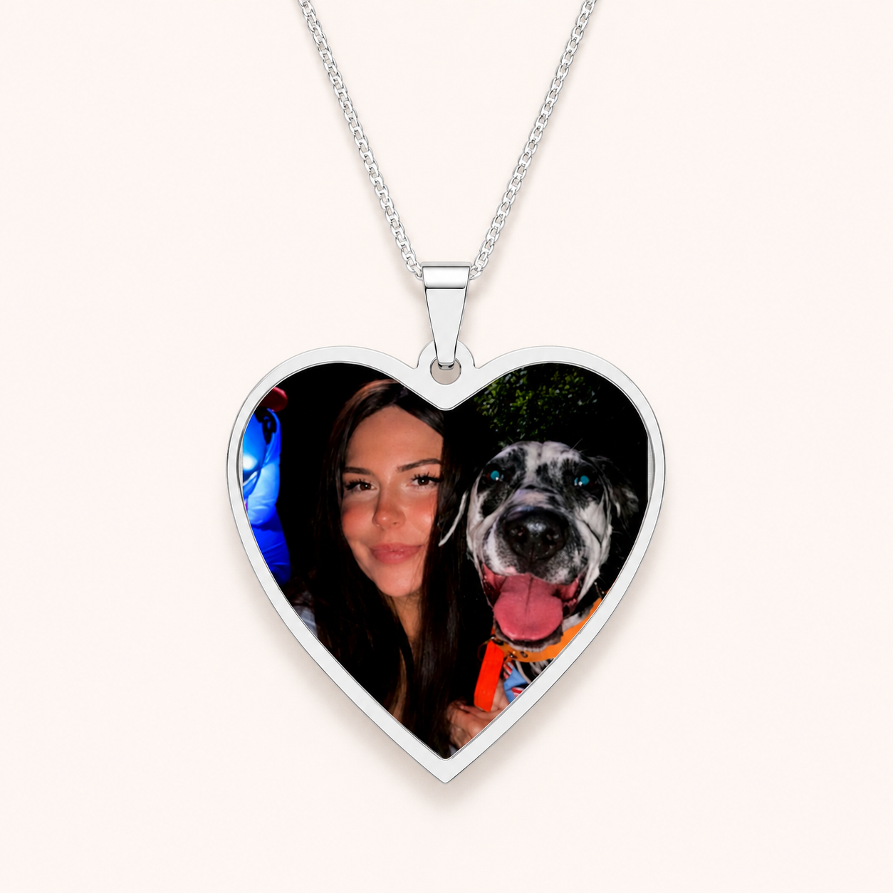 FOR DEMI | Heart Frame Photo Pendant