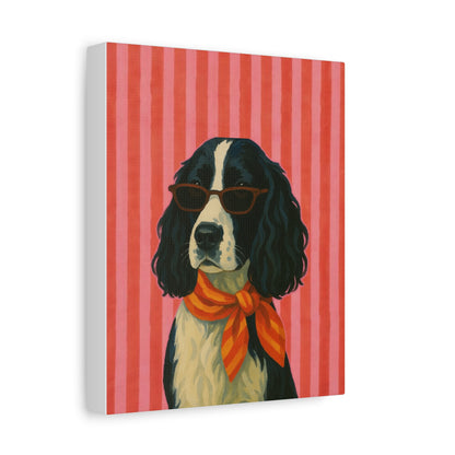Custom Pet Portrait | Ready-to-Hang Canvas
