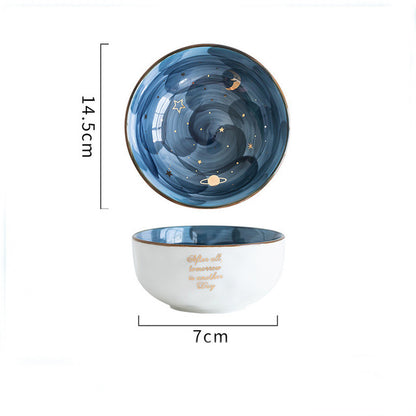 Cute Ceramic Breakfast & Salad Bowl