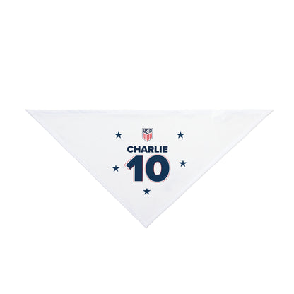 Bandana - Personalized USA World Cup Dog