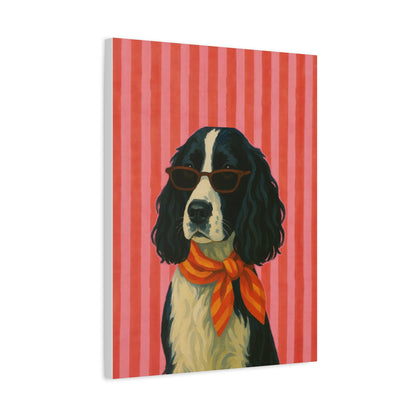 Custom Pet Portrait | Ready-to-Hang Canvas