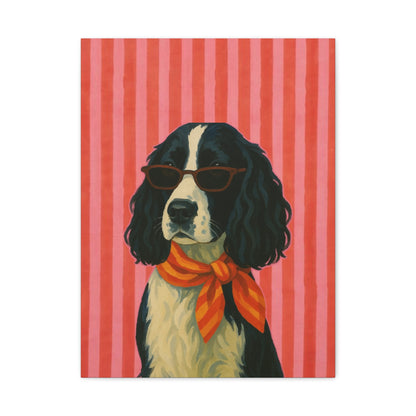 Custom Pet Portrait | Ready-to-Hang Canvas
