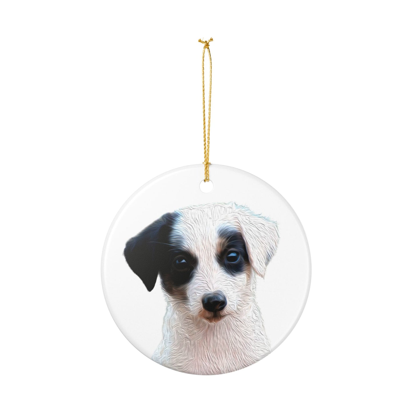 Custom Pet Photo Ornament | Double-Sided Personalized