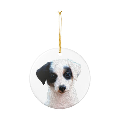 Custom Pet Photo Ornament | Double-Sided Personalized