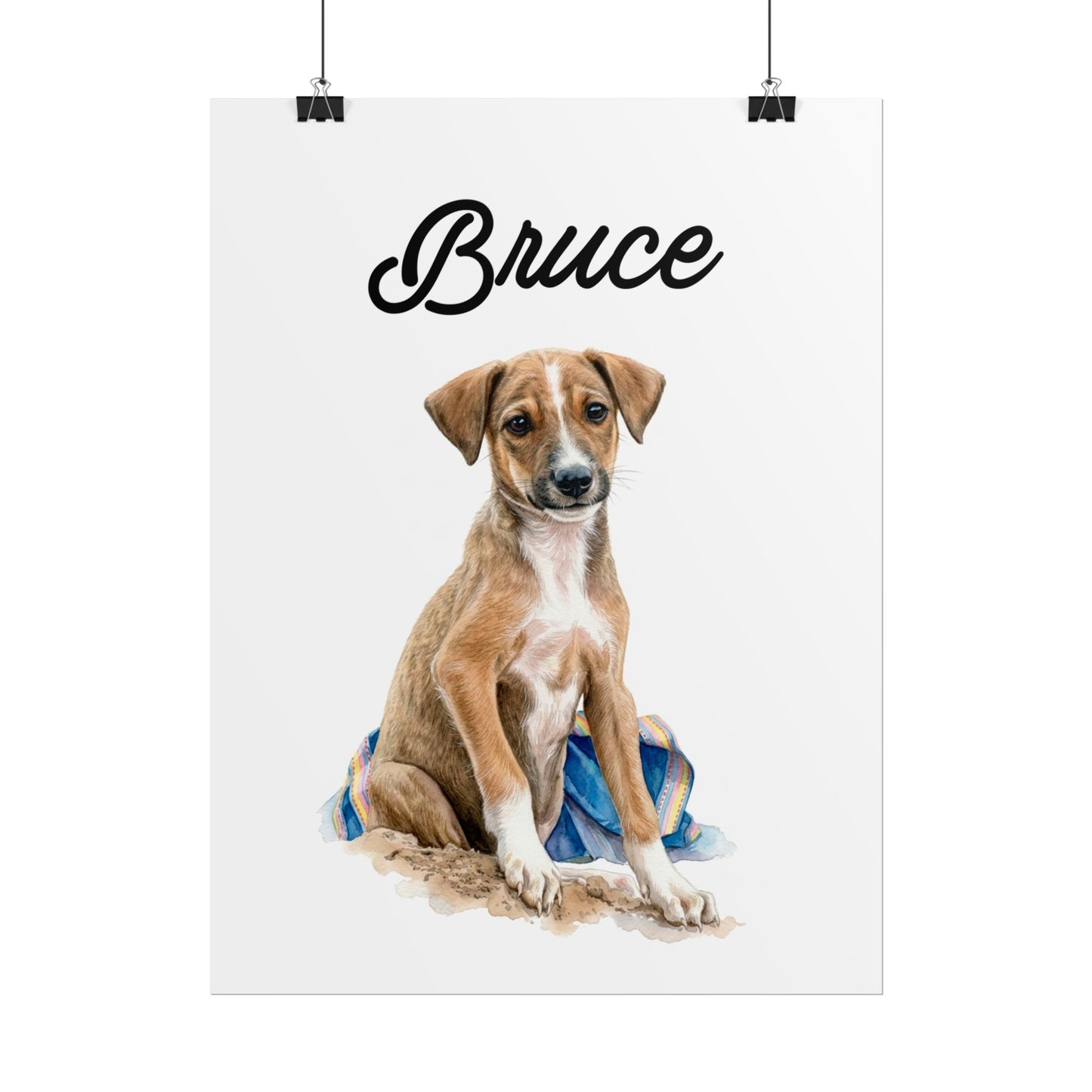 Custom Pet Portrait | Ready-to-Frame Print