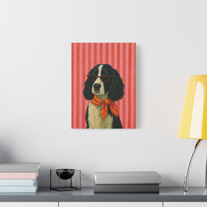 Custom Pet Portrait | Ready-to-Hang Canvas