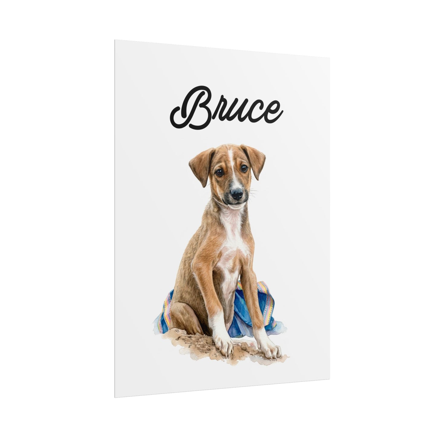 Custom Pet Portrait | Ready-to-Frame Print