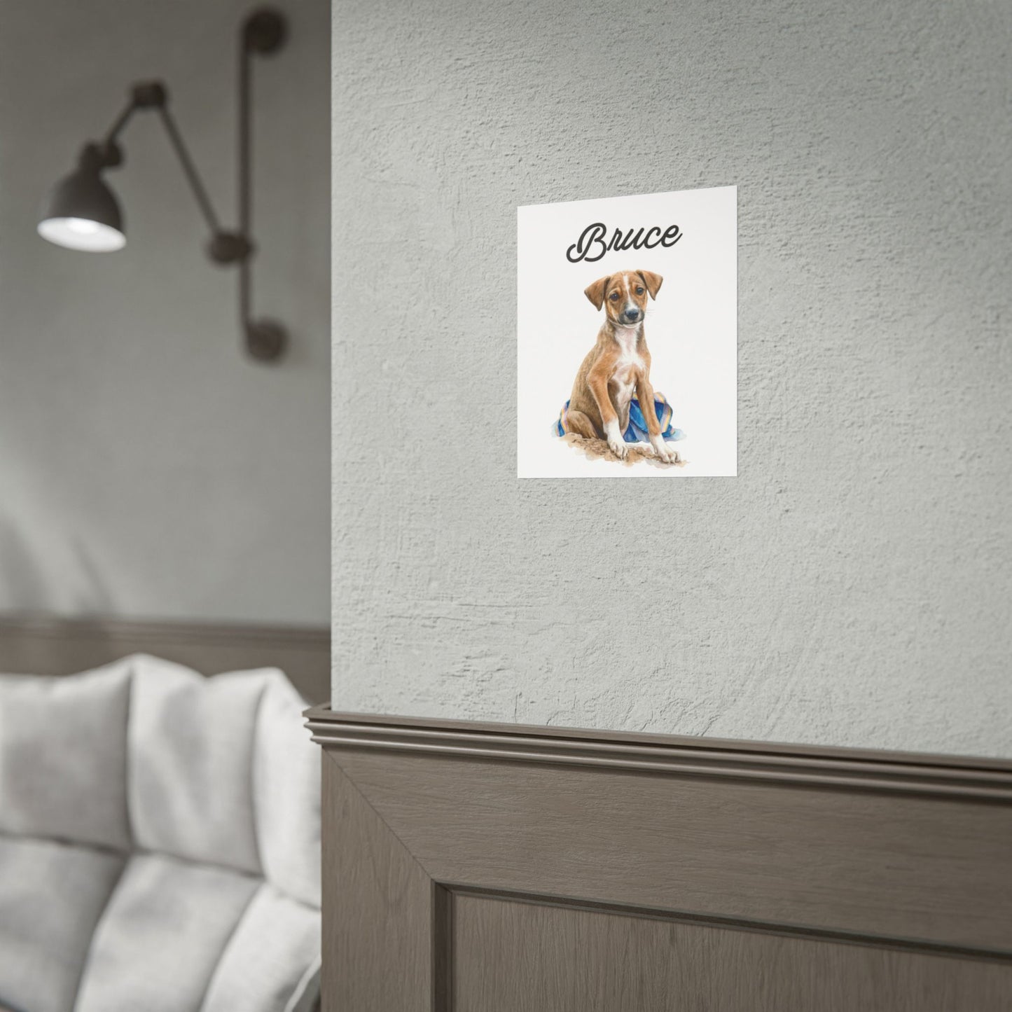 Custom Pet Portrait | Ready-to-Frame Print