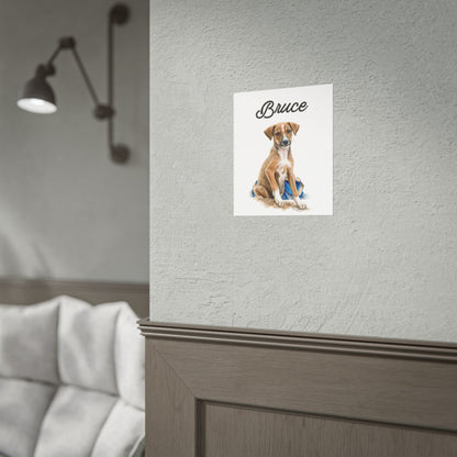 Custom Pet Portrait | Ready-to-Frame Print