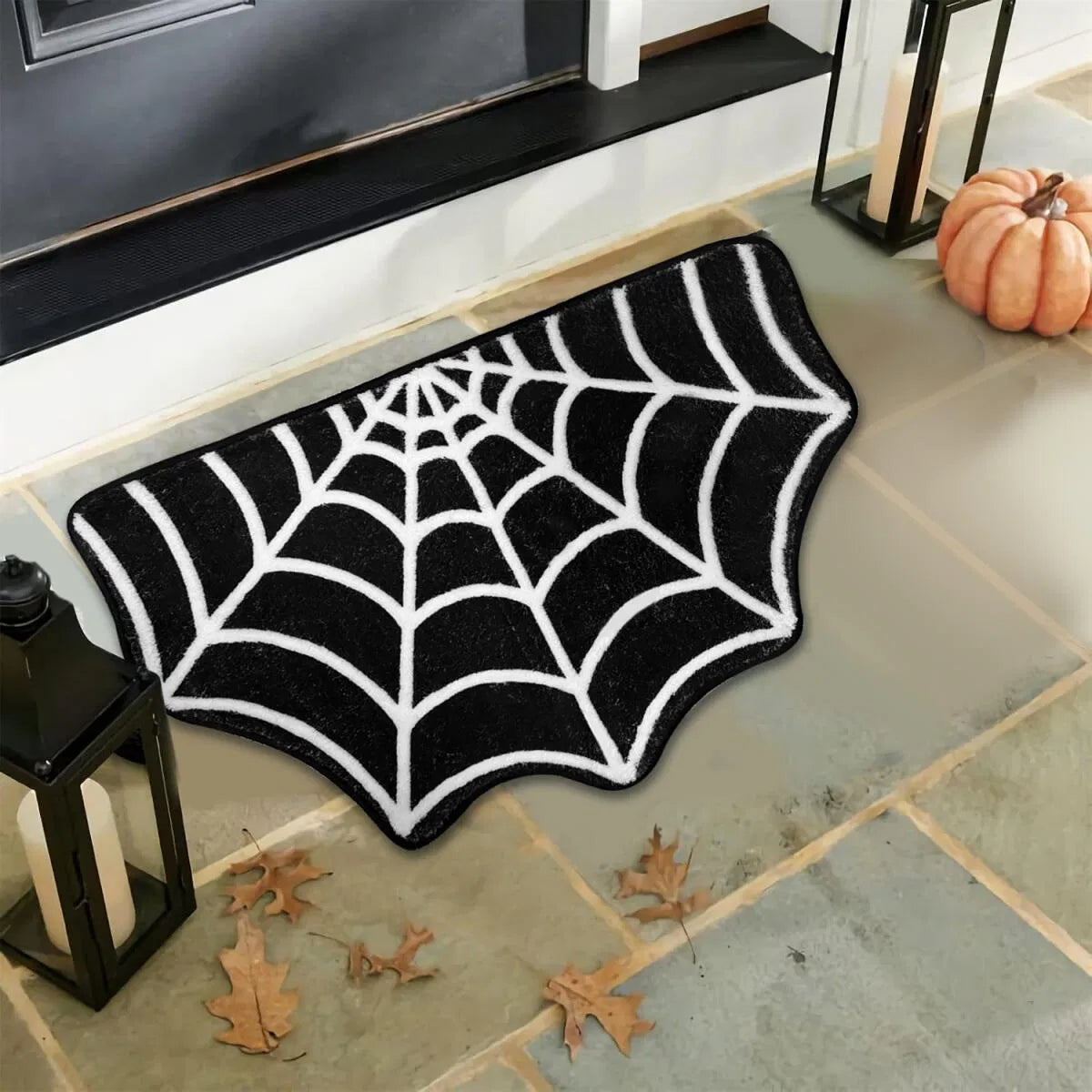 Spider Web Bath Mat