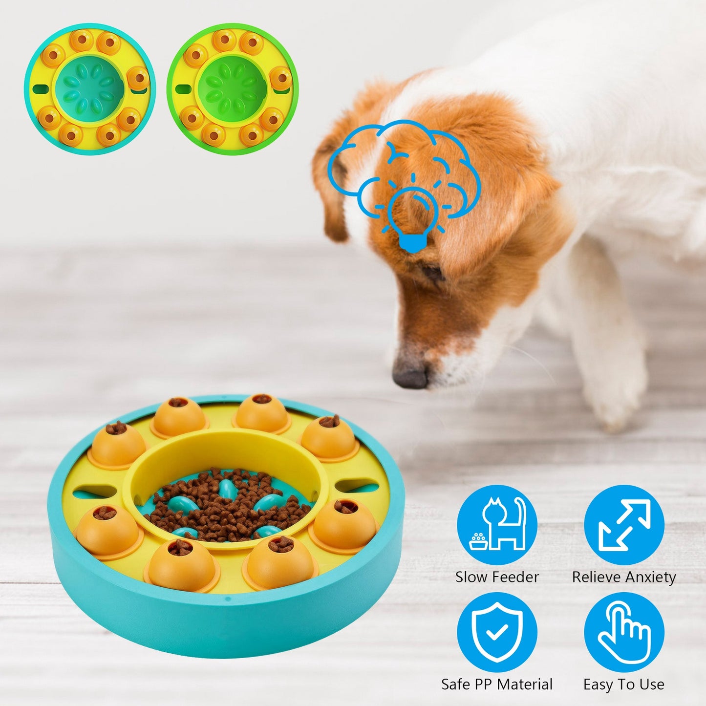 Dog Puzzle Feeder for Mental Stimulation