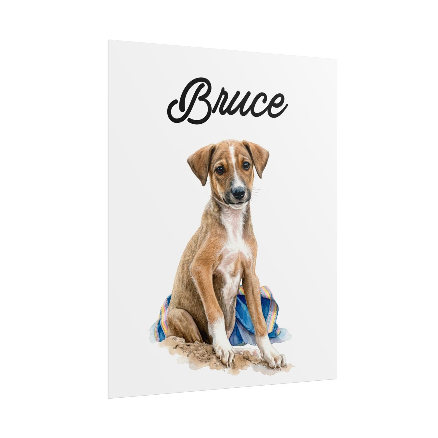 Custom Pet Portrait | Ready-to-Frame Print