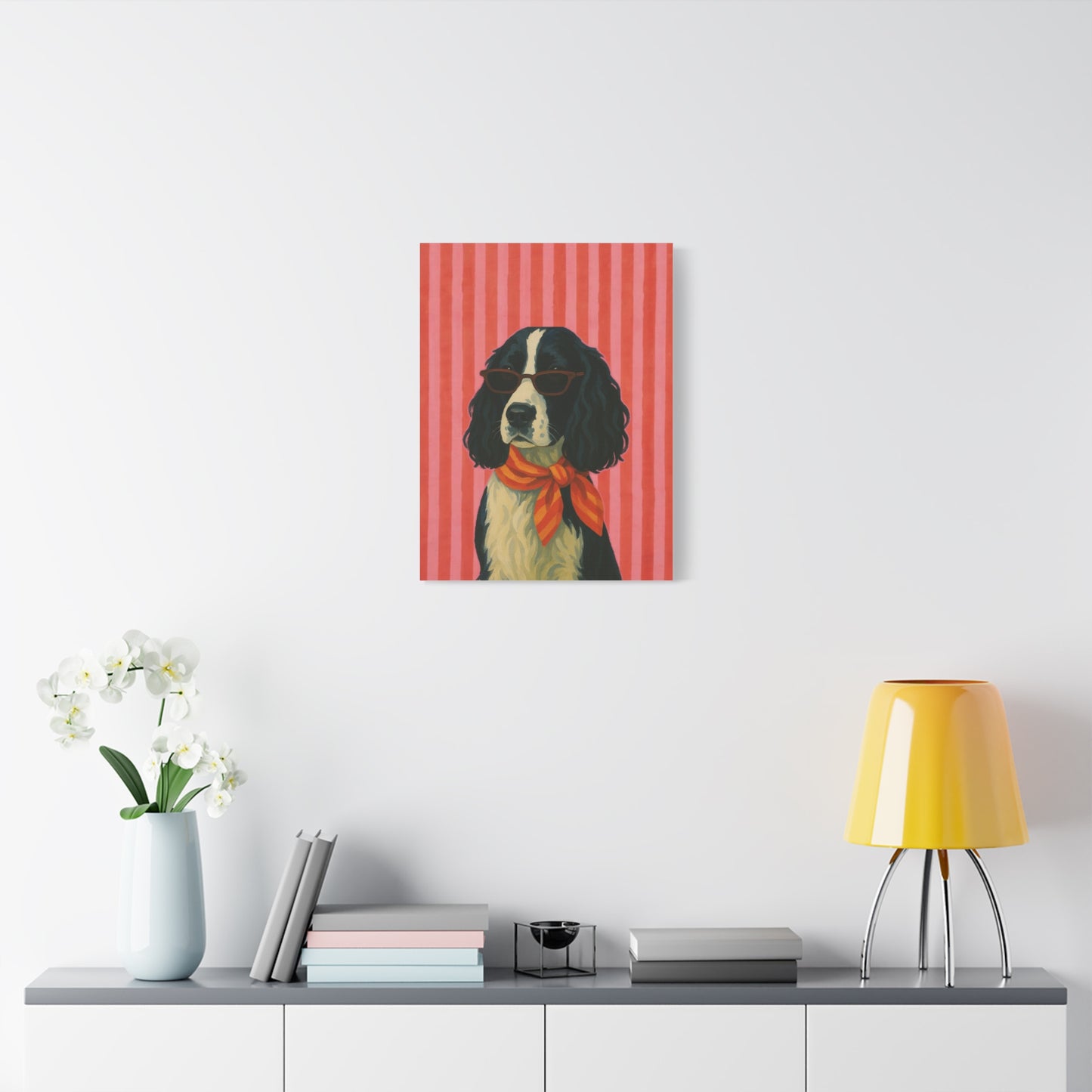 Custom Pet Portrait | Ready-to-Hang Canvas