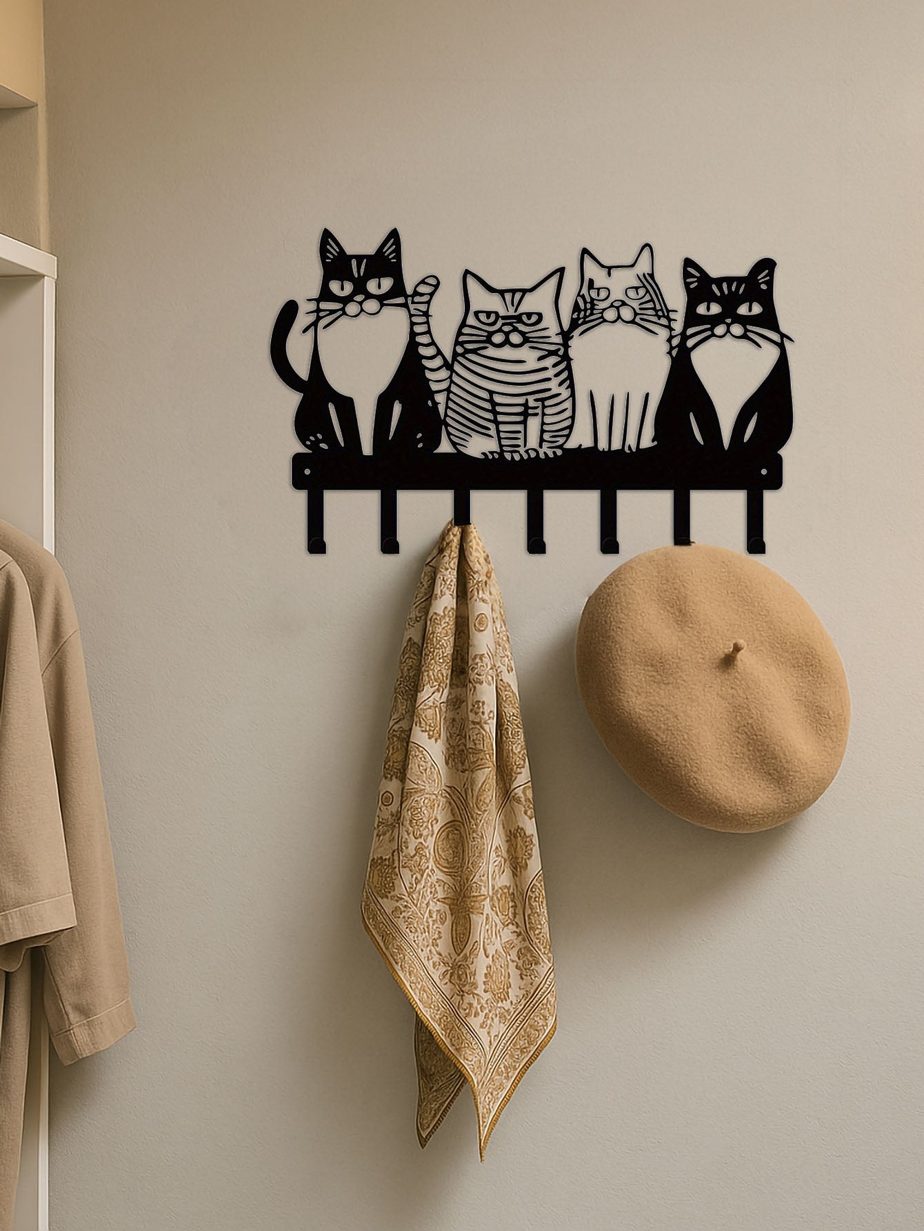 Cute Cat Wall Hook