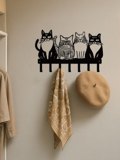 Cute Cat Wall Hook