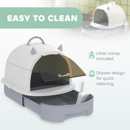 Hooded Litter Box