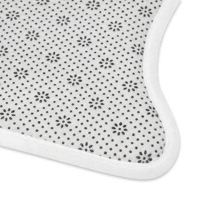 Fish Shape Personalized Feeding Mat (19"x14")