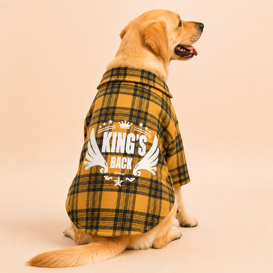 Stylish Plaid Shirt for Dogs