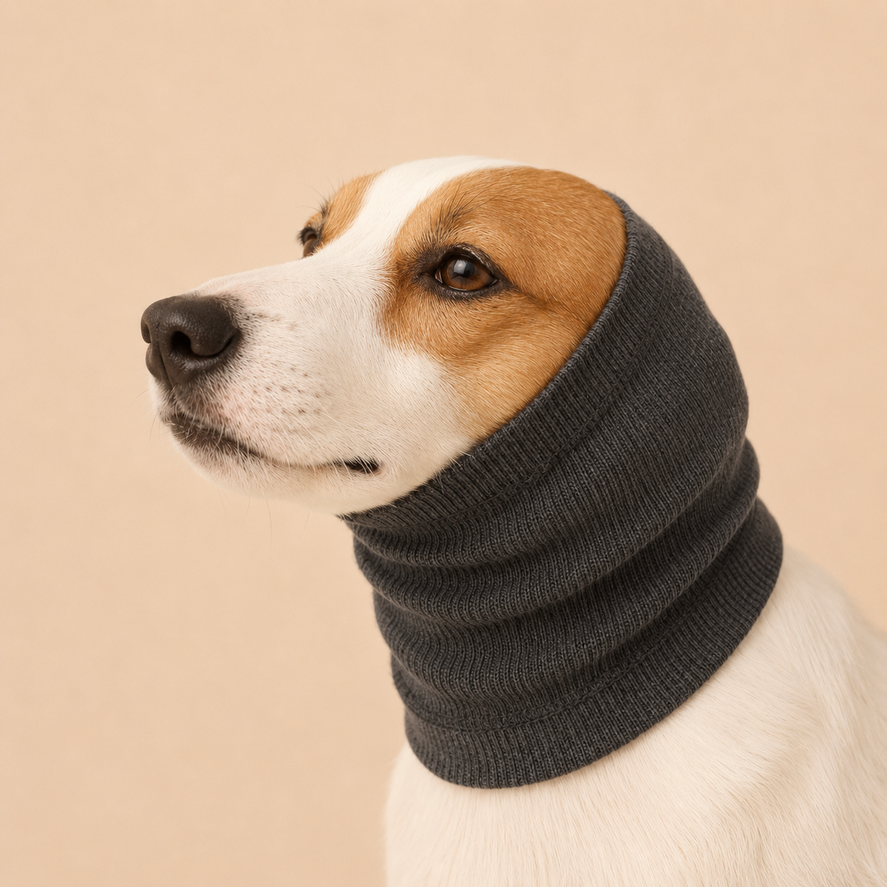 Pet Dog Comforter Headband Scarf