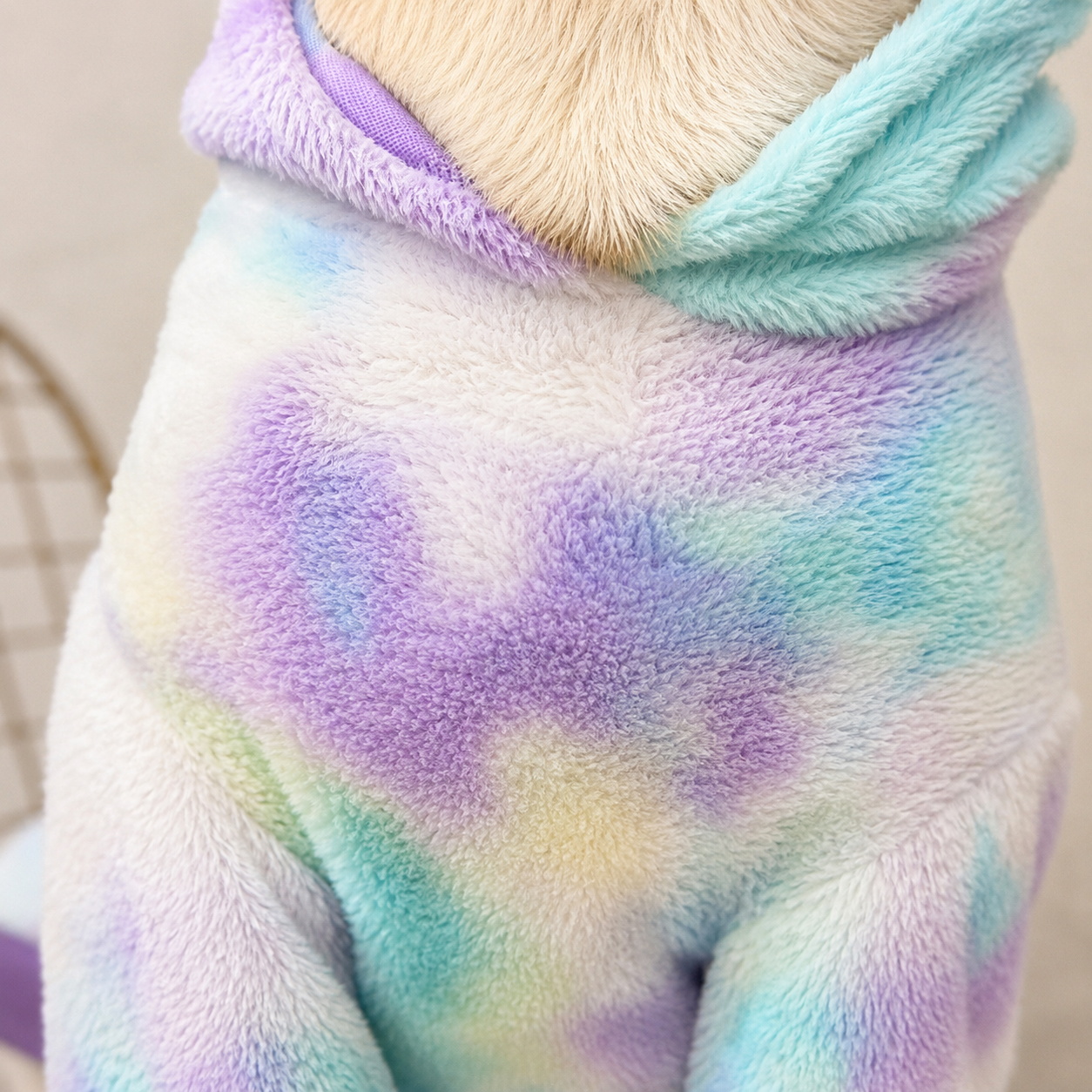 Tie Dye Warm Jacket for Dogs