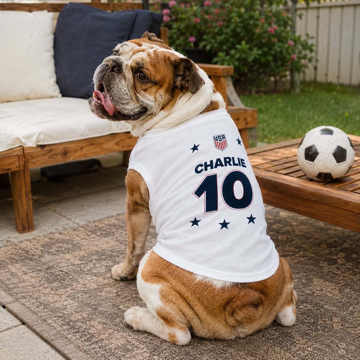 Jersey - Personalized USA World Cup Dog
