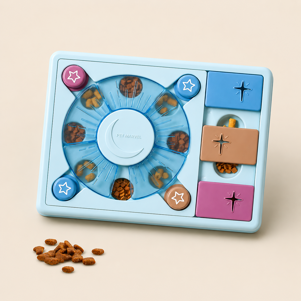 Interactive Slow Feeder Puzzle