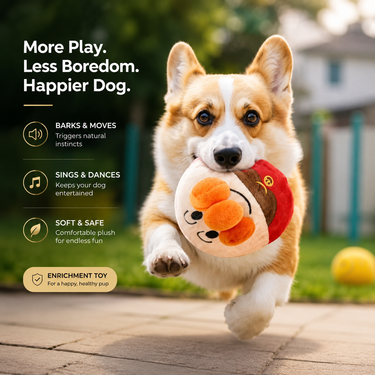 Boredom Buster Interactive Dog Toy