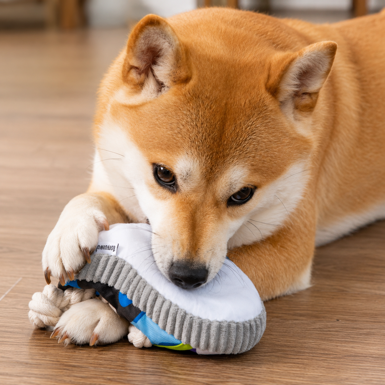 The Shoe He Can Chew