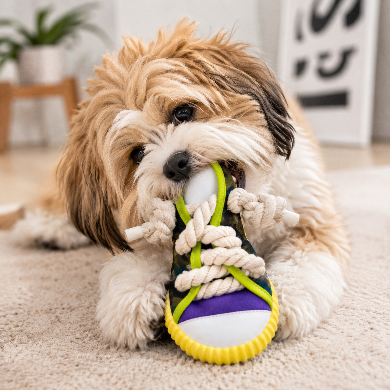 The Shoe He Can Chew