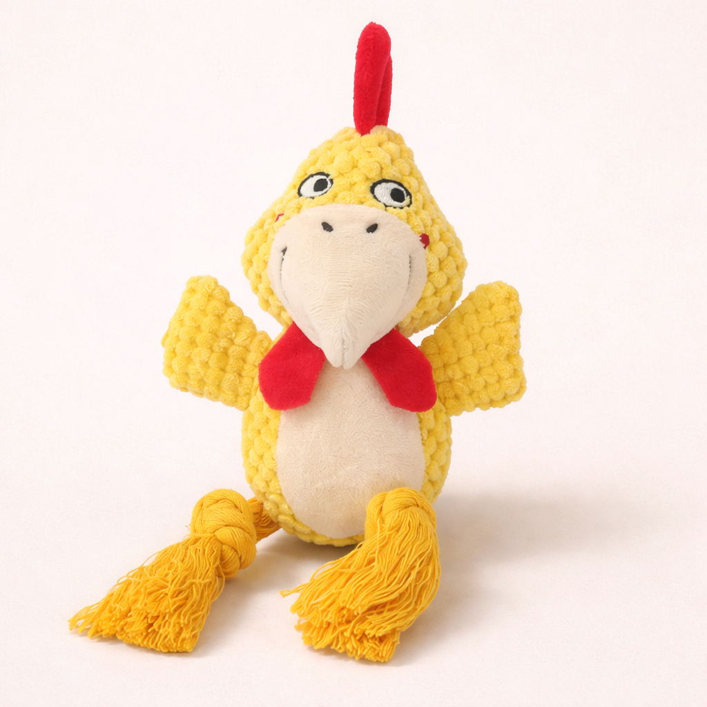 Tough Squeaky Dog Chew Toy