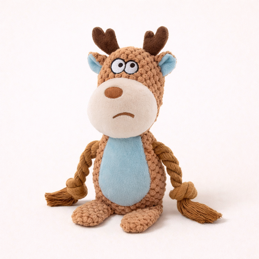 Tough Squeaky Dog Chew Toy