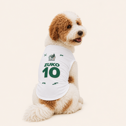Zuko's Personalized Mexico World Cup Dog Jersey