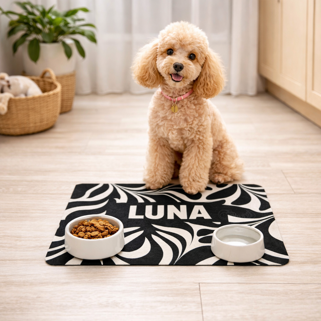 LUNA - Cozy Food Mat for Pets