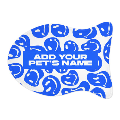 Fish Shape Personalized Feeding Mat (19"x14")