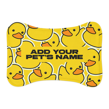 Bone Shape Personalized Feeding Mat (19"x14")