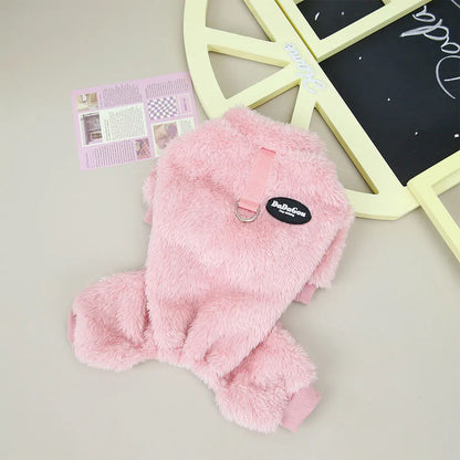 Soft Coral Fleece Pet Clothes