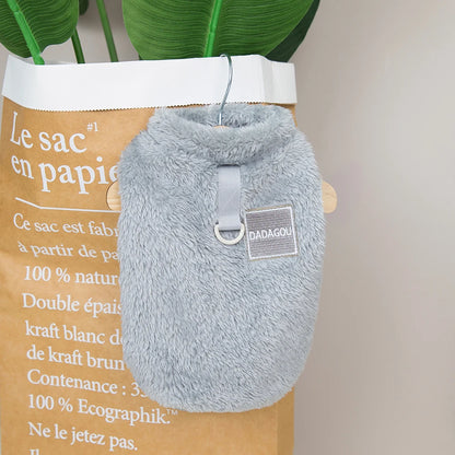 Soft Coral Fleece Pet Clothes