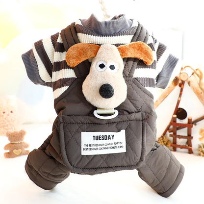 Warm Winter Dog Vest Jacket
