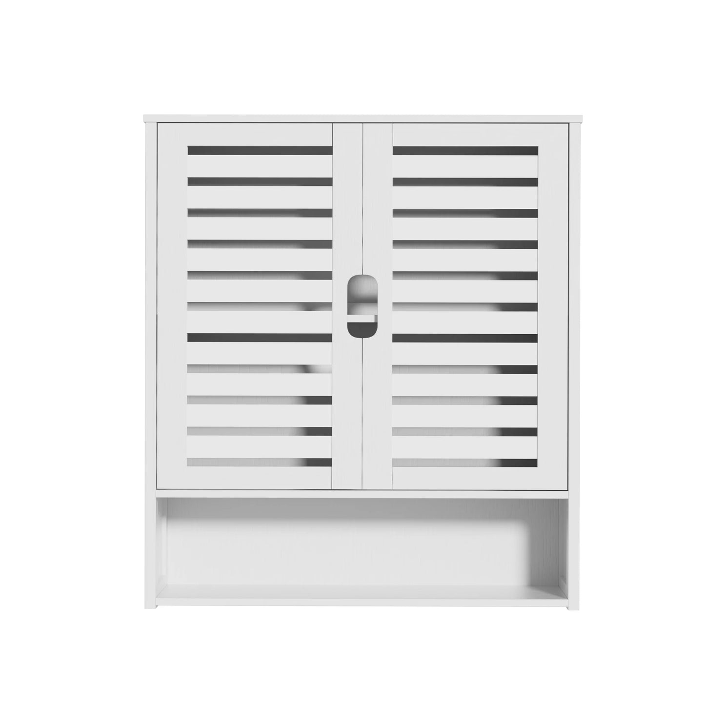 Wall-Mounted Bamboo Cabinet