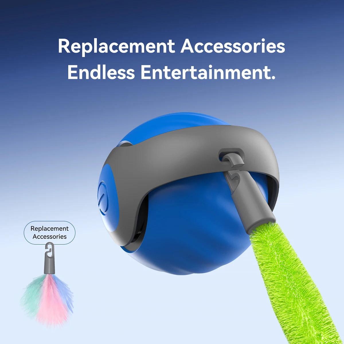 Interactive Cat Toy Ball - Automatic Moving