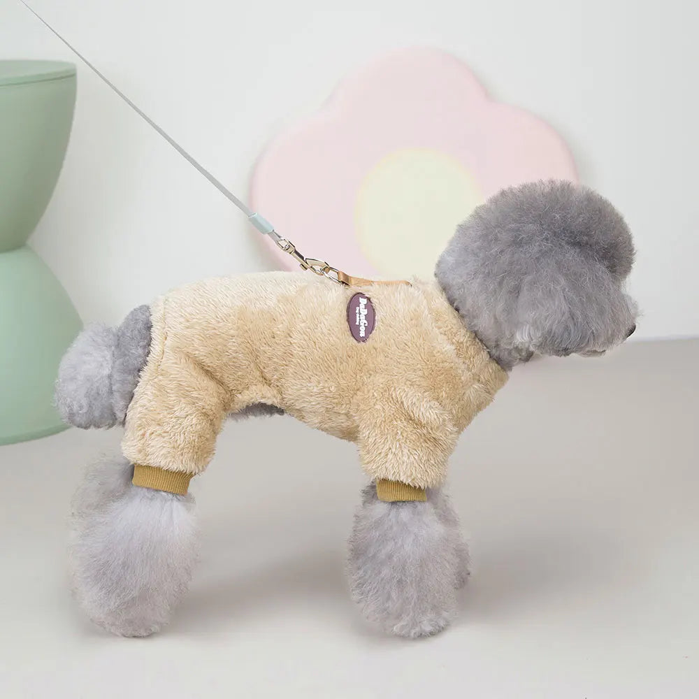 Soft Coral Fleece Pet Clothes