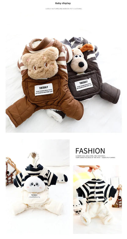 Warm Winter Dog Vest Jacket