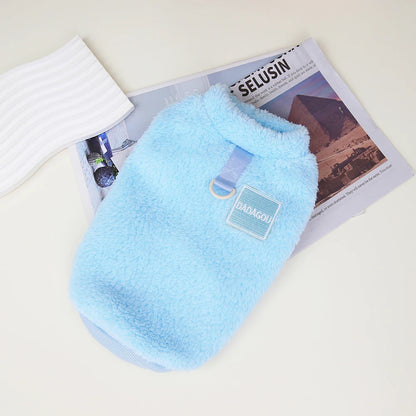 Soft Coral Fleece Pet Clothes