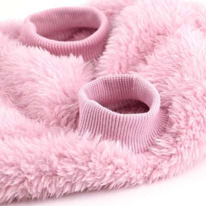 Soft Coral Fleece Pet Clothes