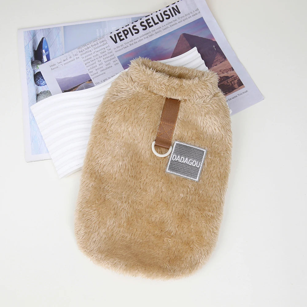 Soft Coral Fleece Pet Clothes