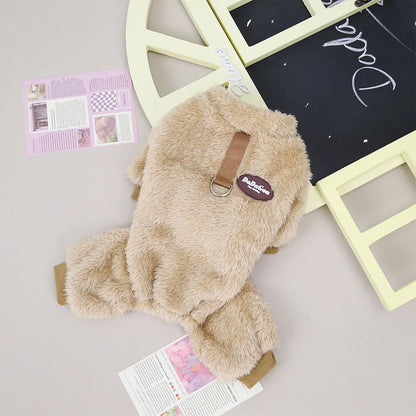 Soft Coral Fleece Pet Clothes