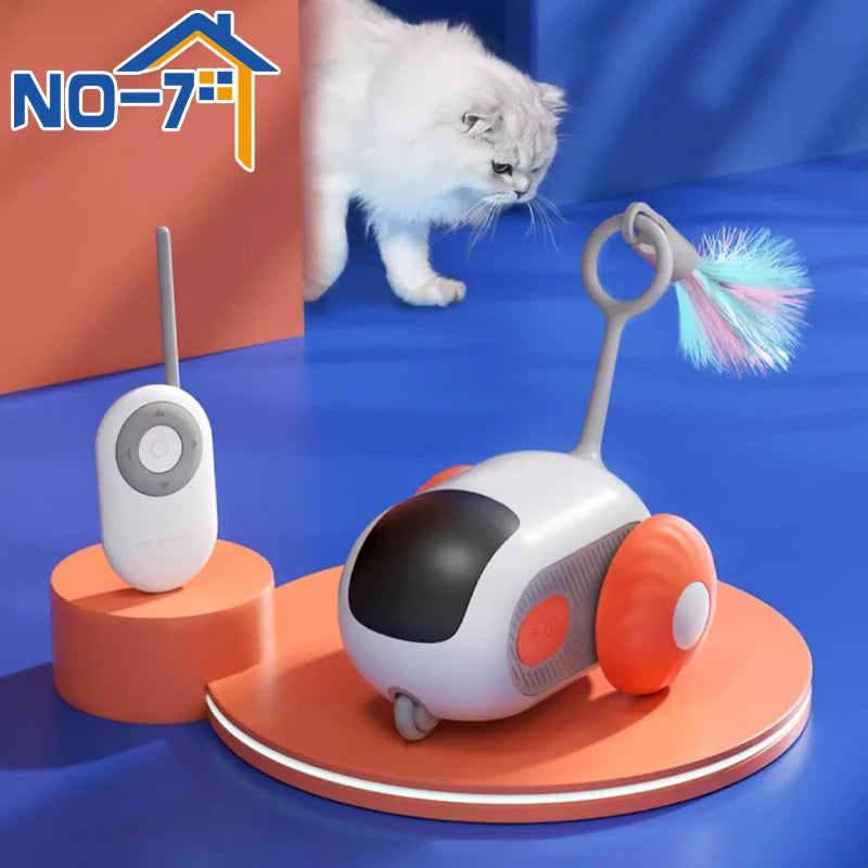 Smart Interactive Cat Toy Car