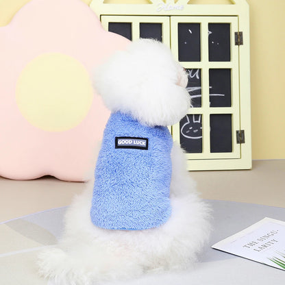Soft Coral Fleece Pet Clothes